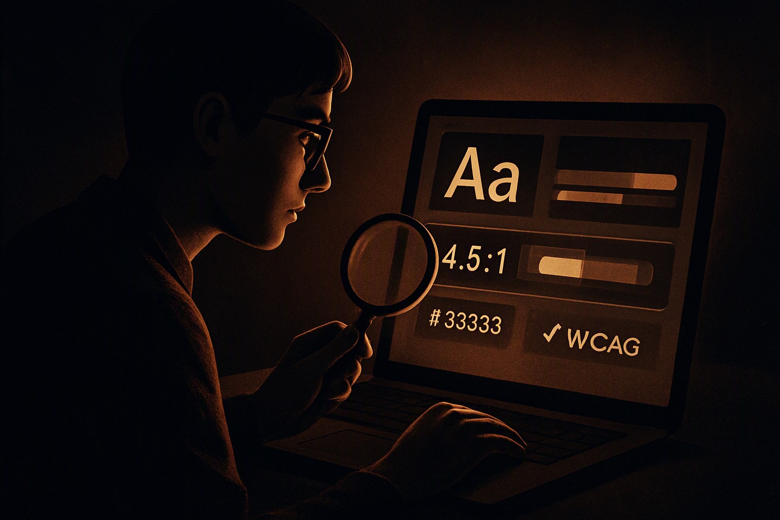 How to check website color contrast