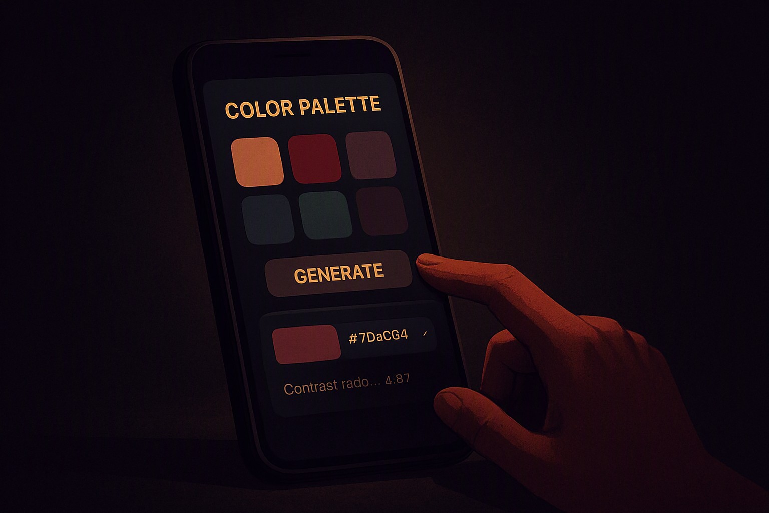 Uiux color palette generator for mobile apps