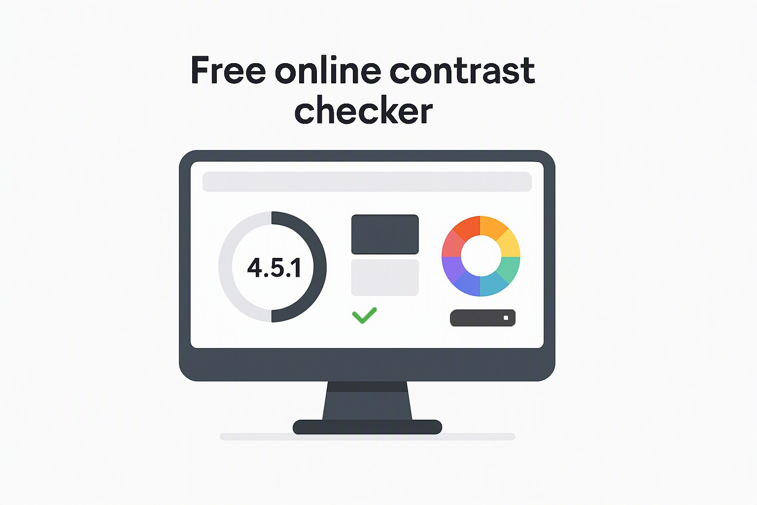 Free online contrast checker for websites