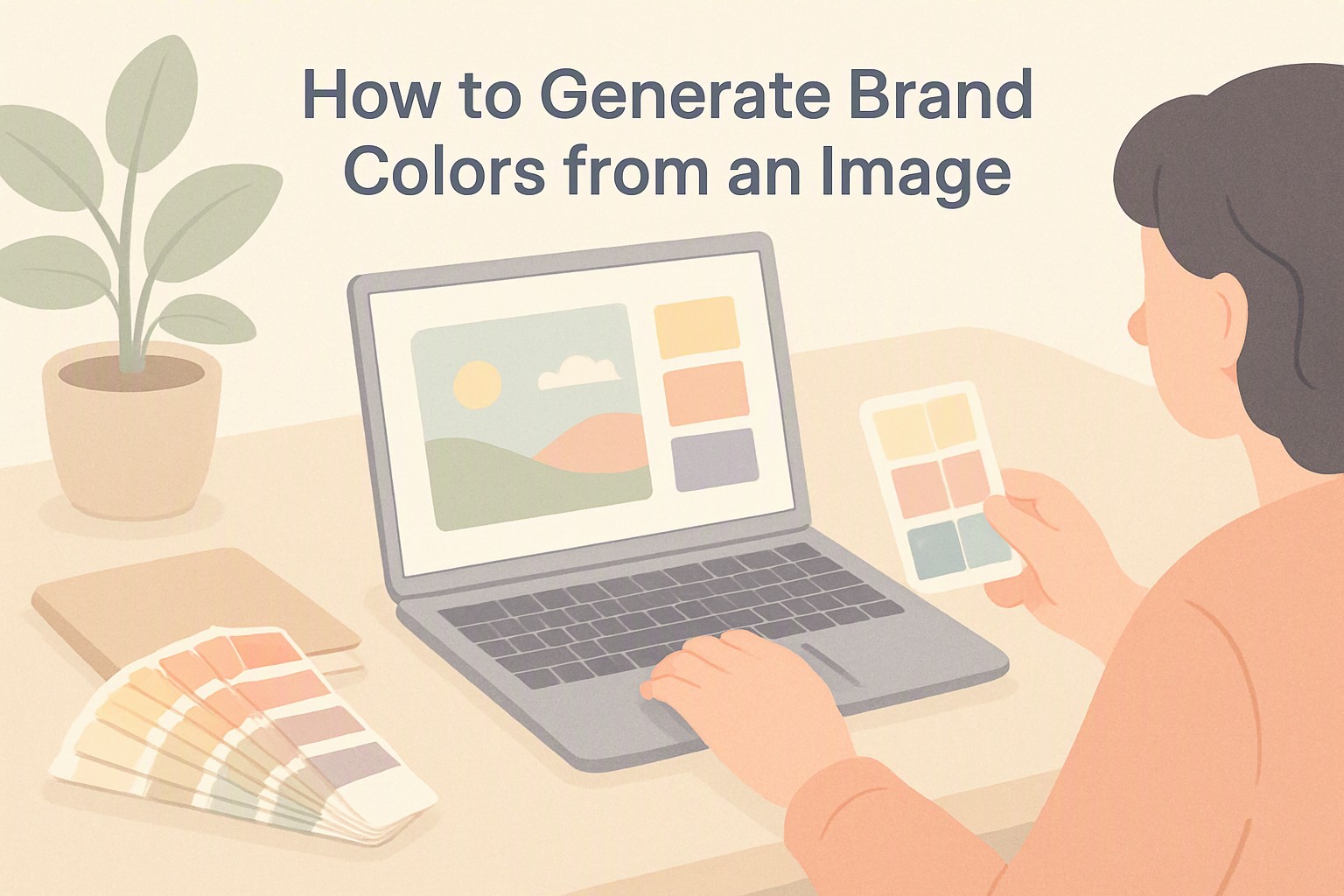 How to generate brand colors from an image