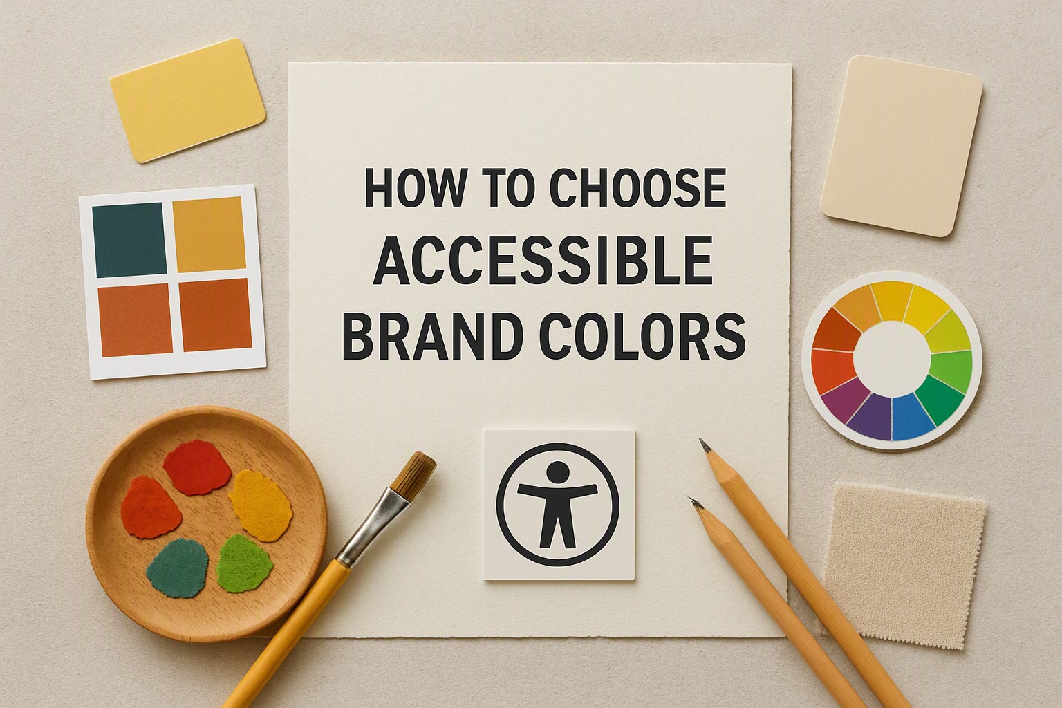 How to choose accessible brand colors