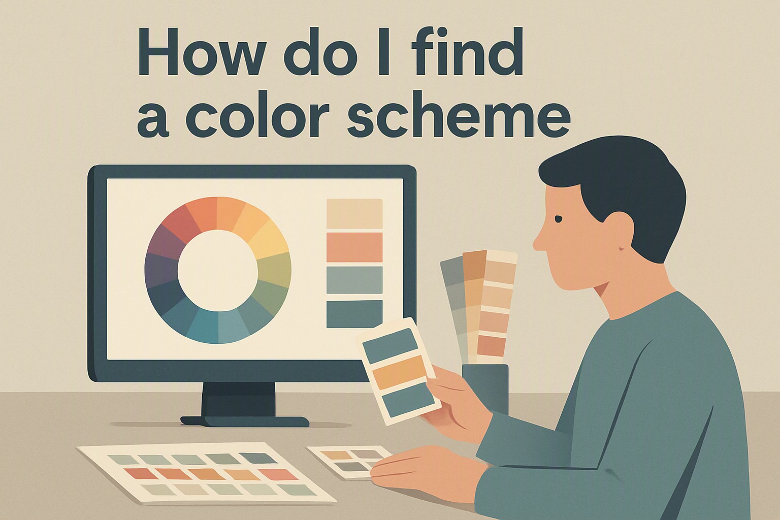 How do I find a color scheme