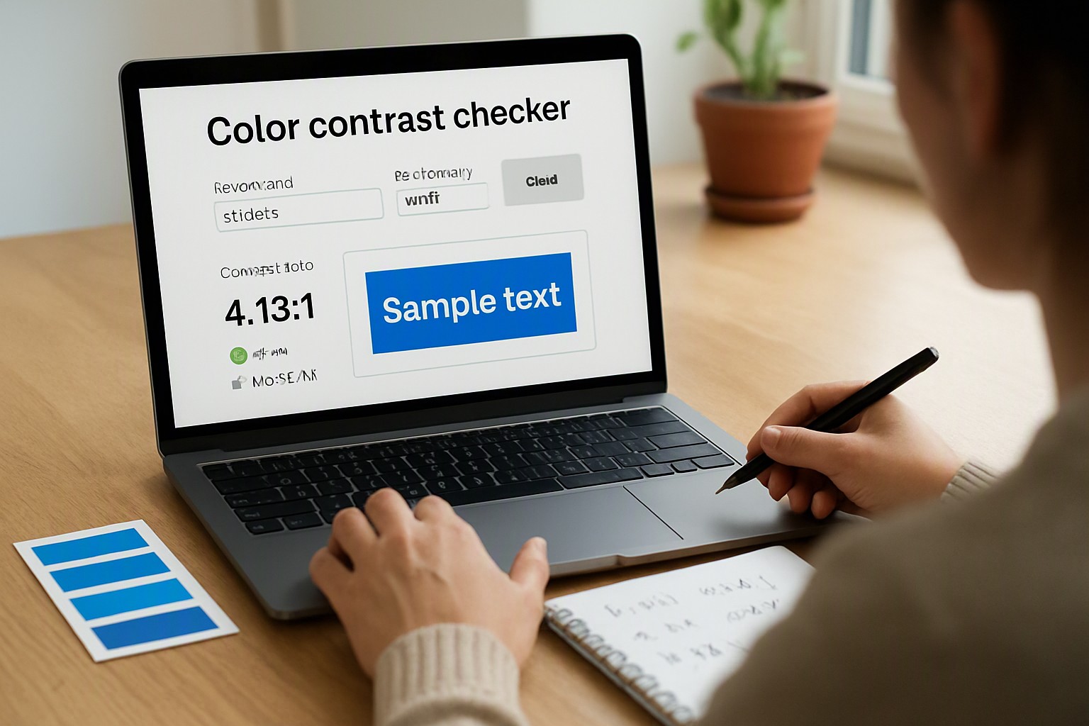 Color contrast checker tools