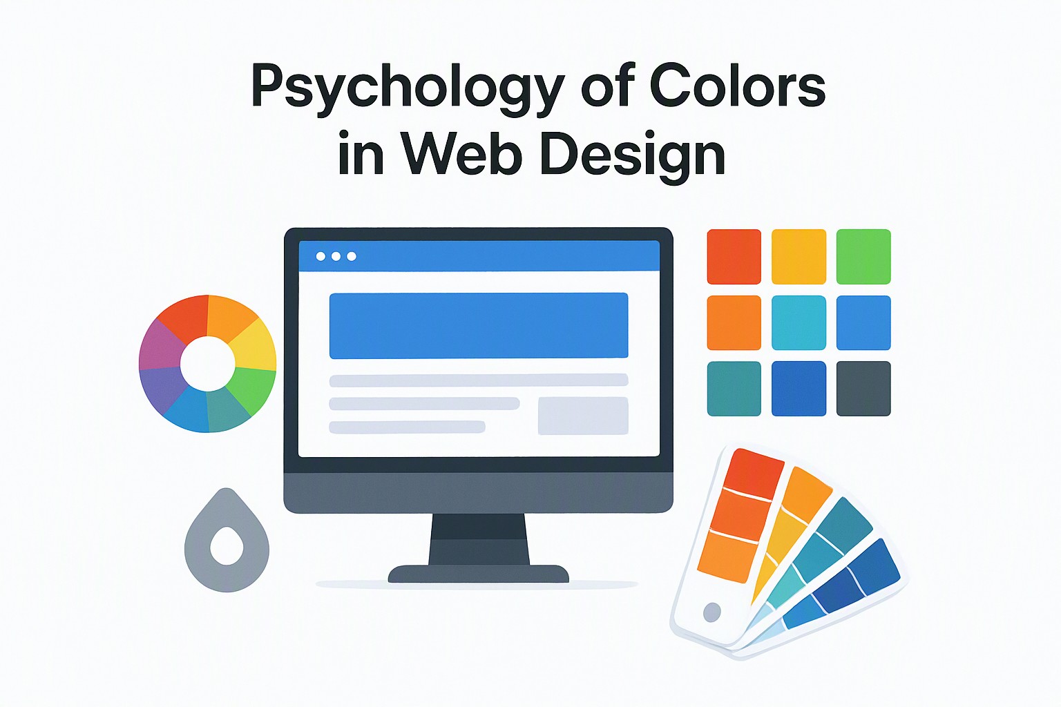 Psychology of colors in web design