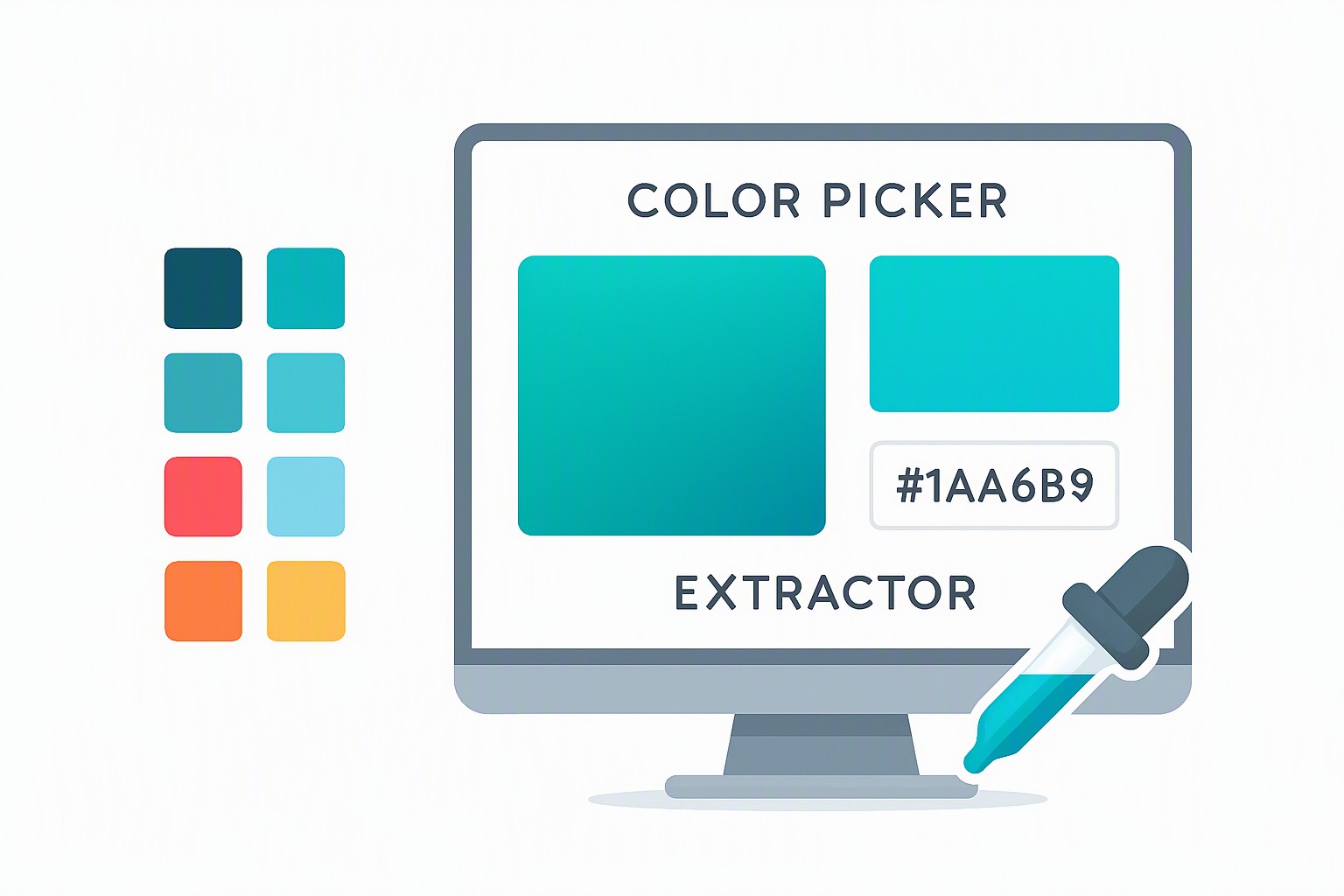 Free image color picker and extractor