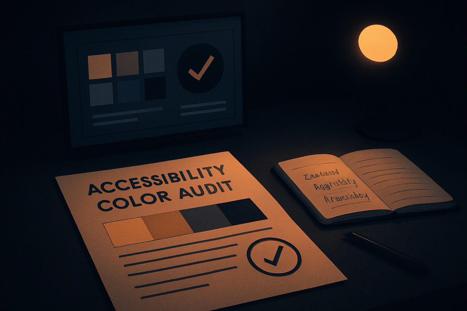 Accessibility color audit