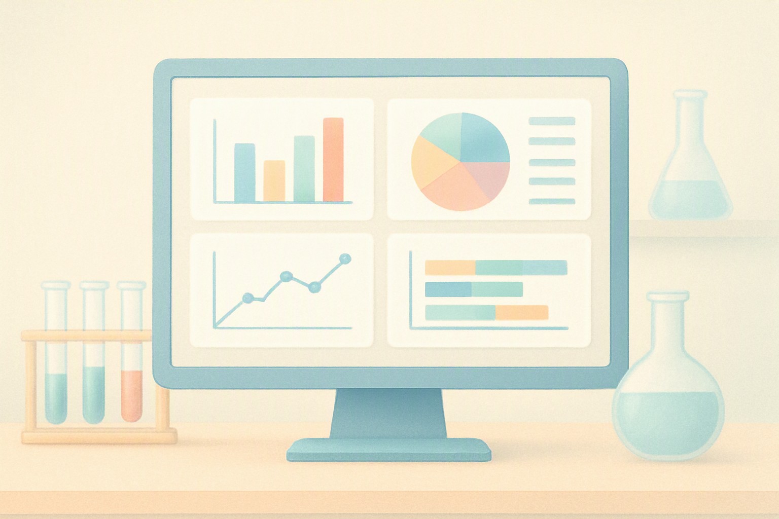 Laboratory Data Visualization Colors