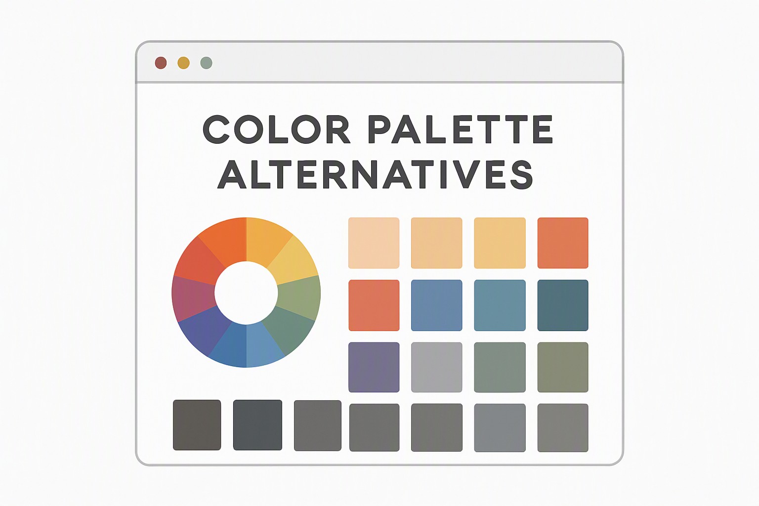 Color palette alternatives