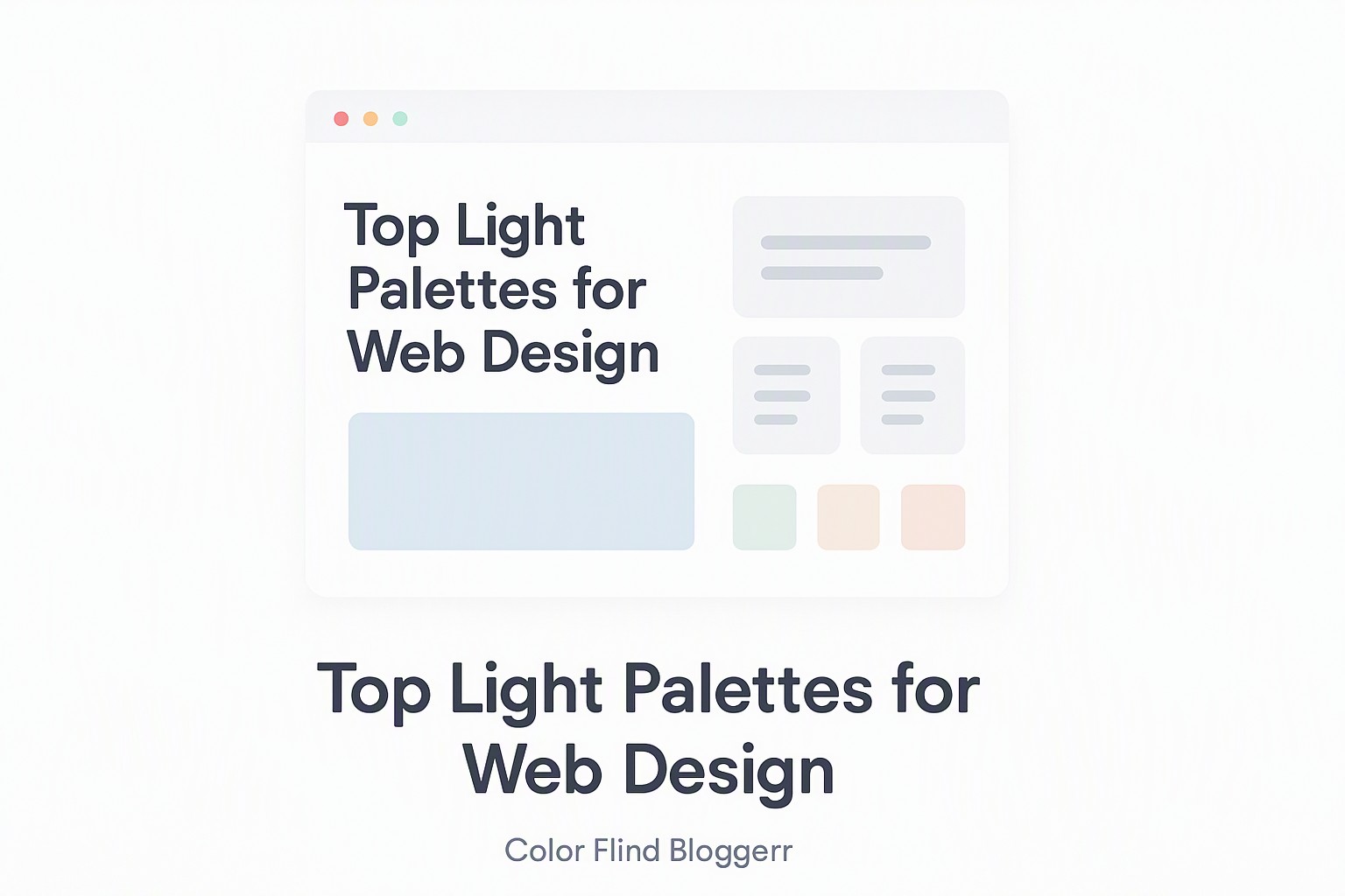 Top Light Palettes for web design