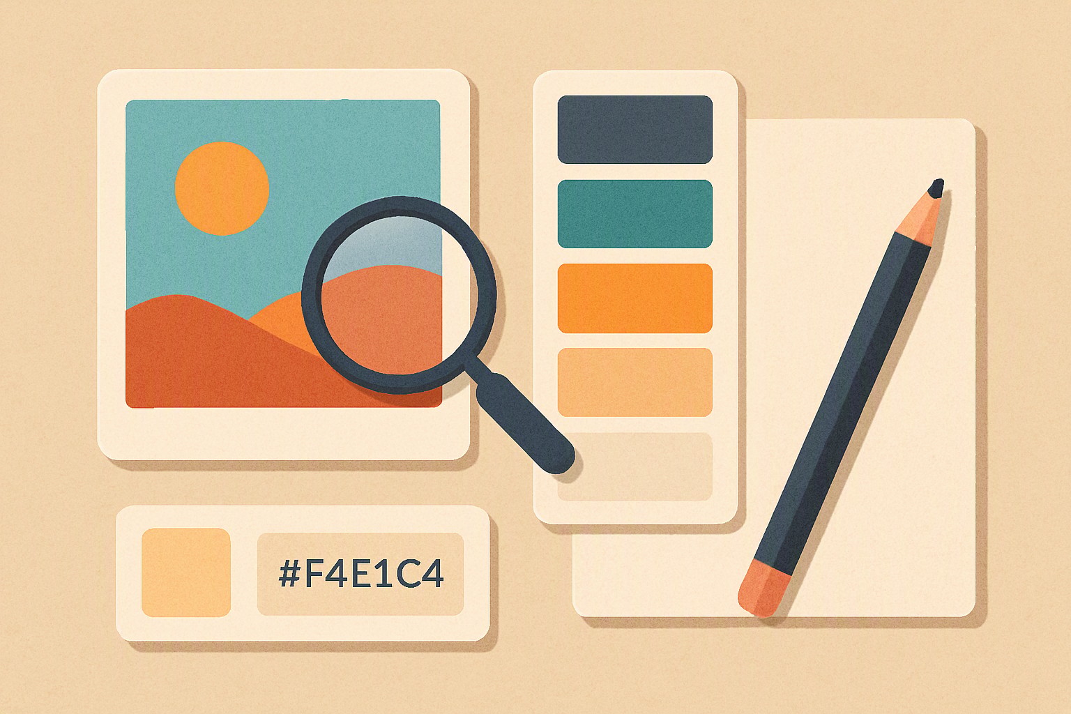 How to extract color palette from image