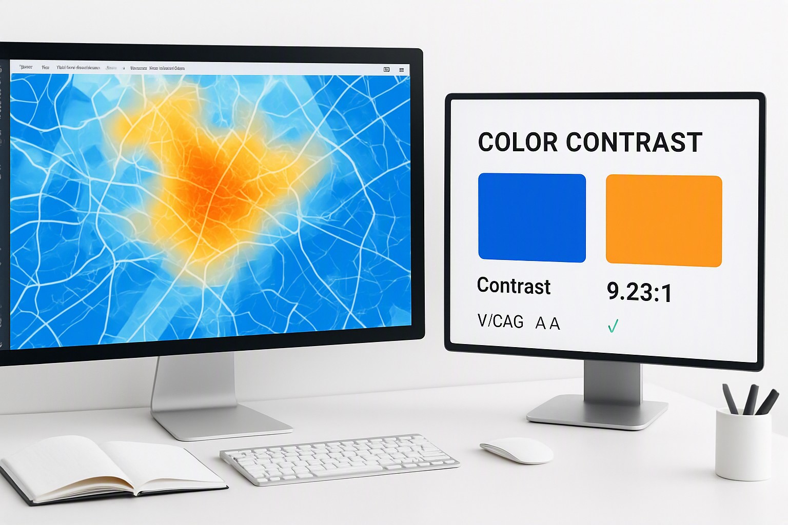 How to Design Accessible Geospatial Heatmap Color Palettes