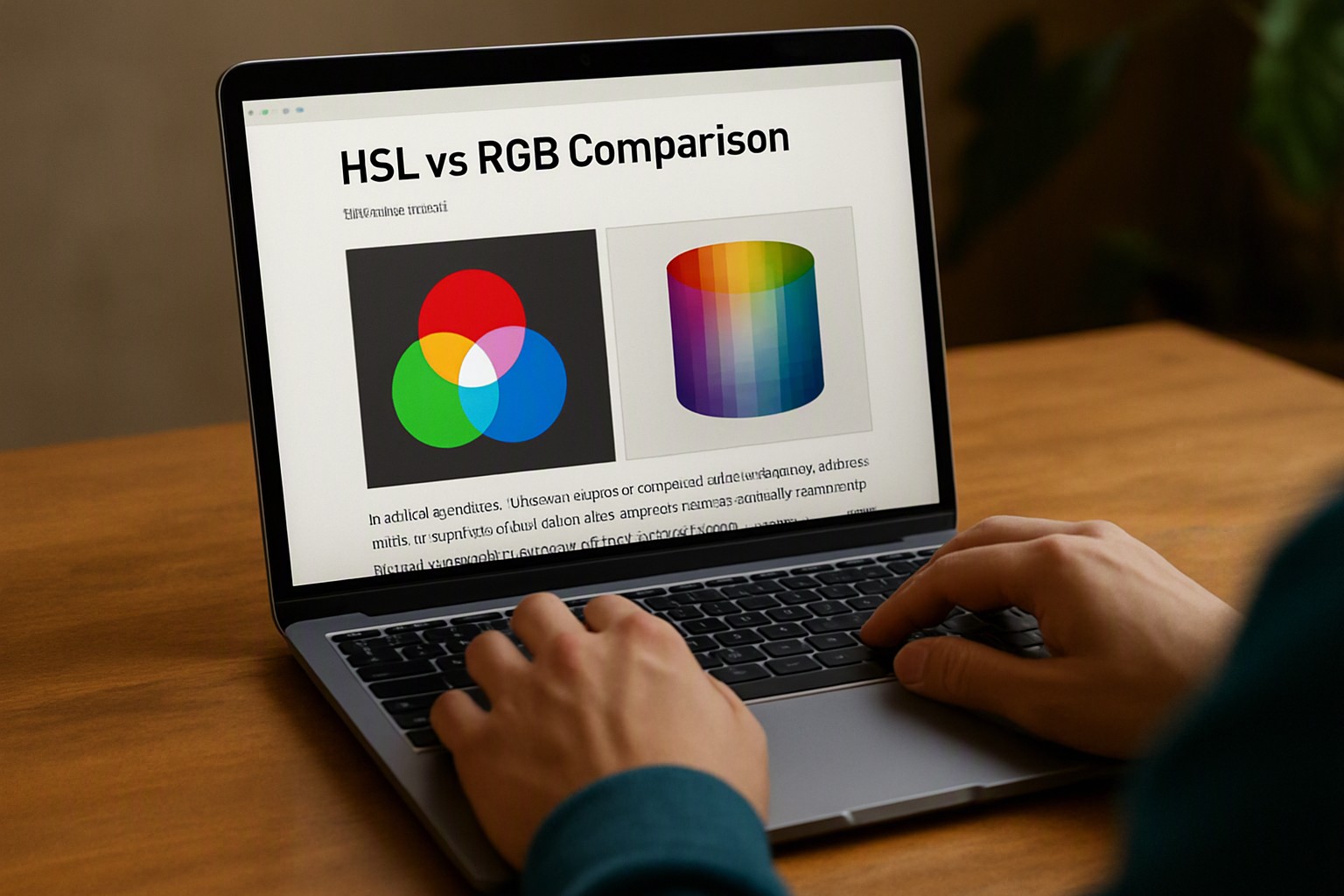 Hsl vs rgb comparison