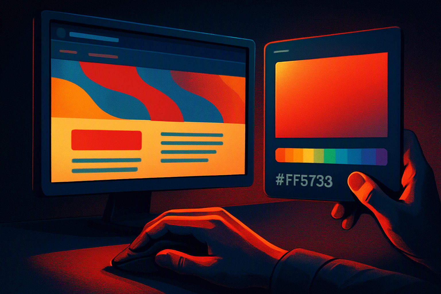 How to copy color scheme from any site