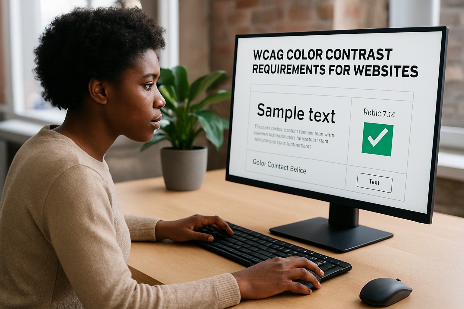 Wcag color contrast requirements for websites