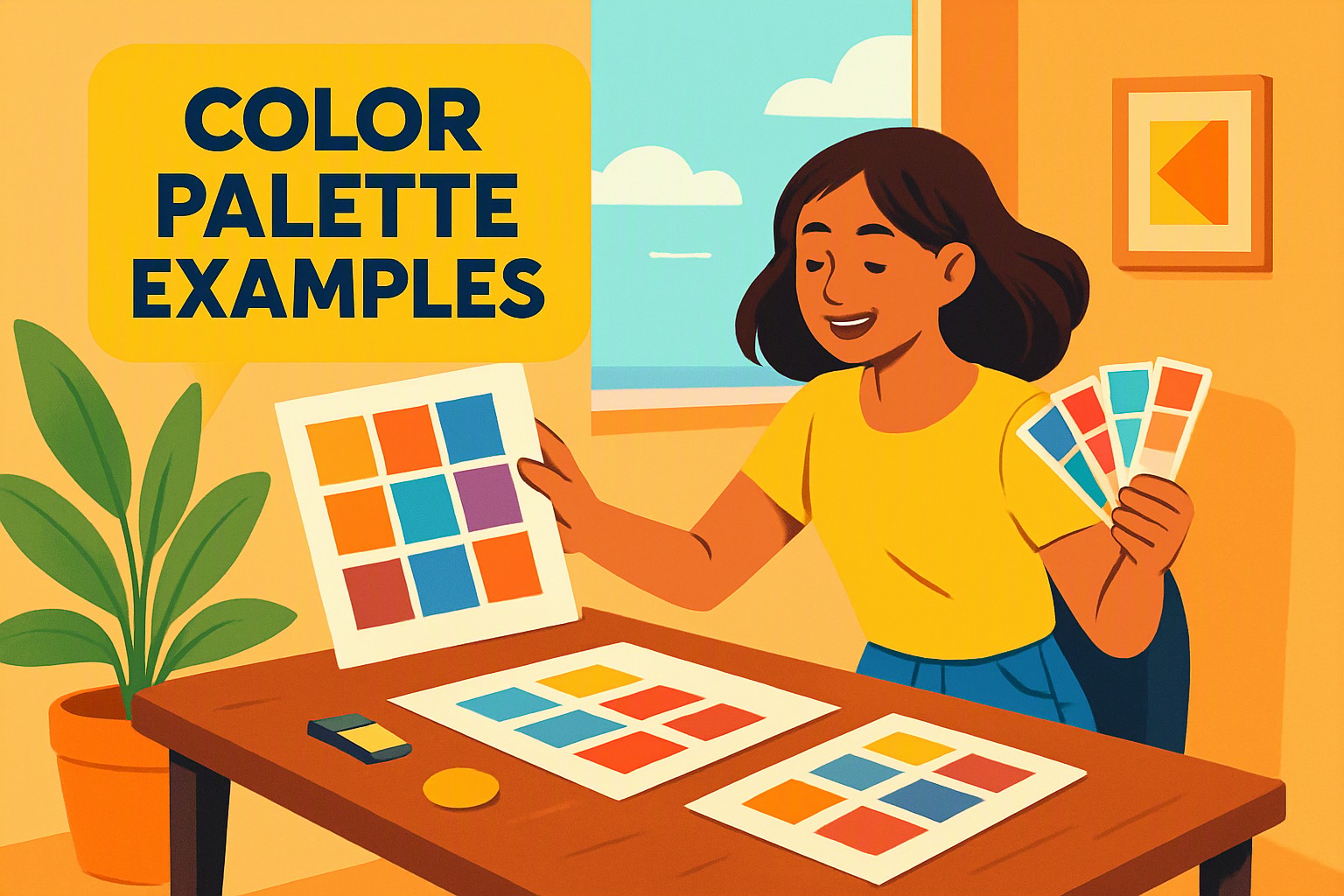Color palette examples