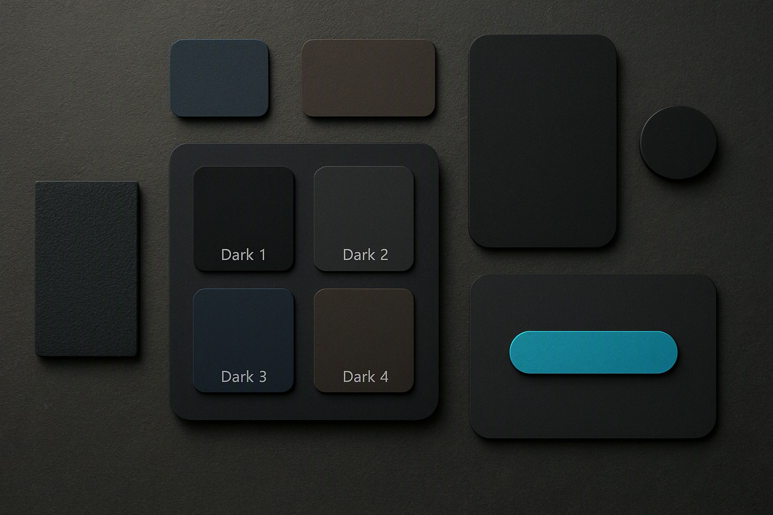 Top Dark Palettes for UI design