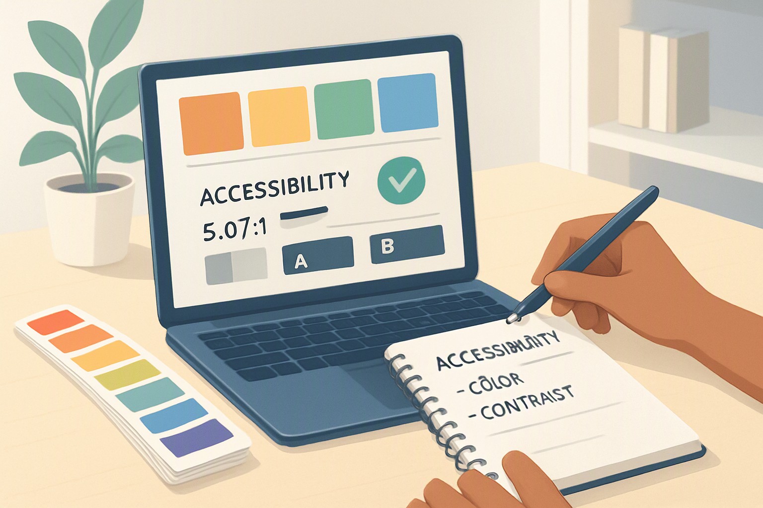 Accessibility color audit